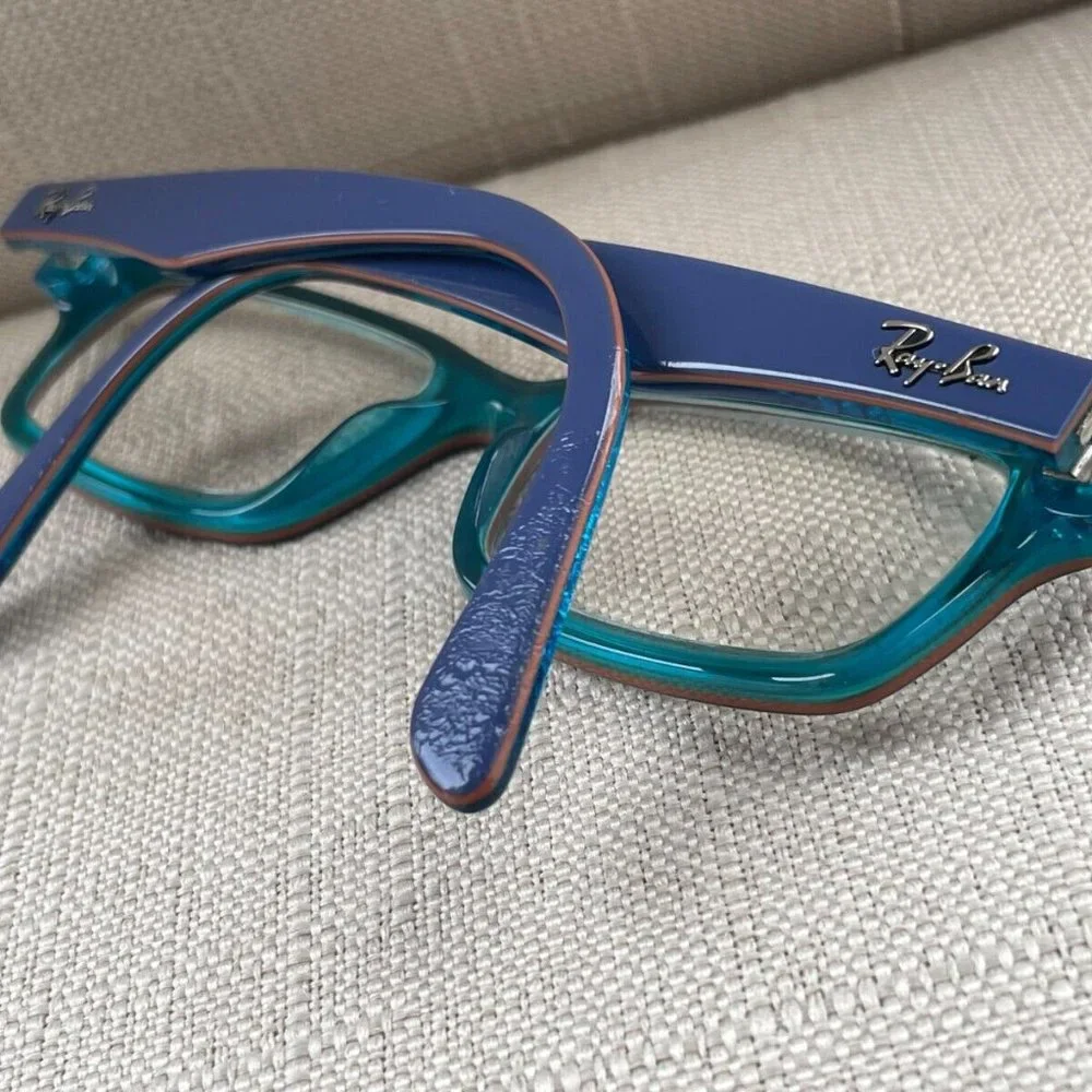 Ray-Ban Youth Eyeglasses Frame Blue Tone RB1530 3587 48[]16 130